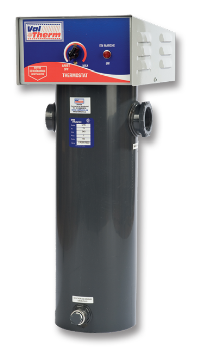 Chauffe-eau pour piscine Val-Therm Modèle C Mécanique